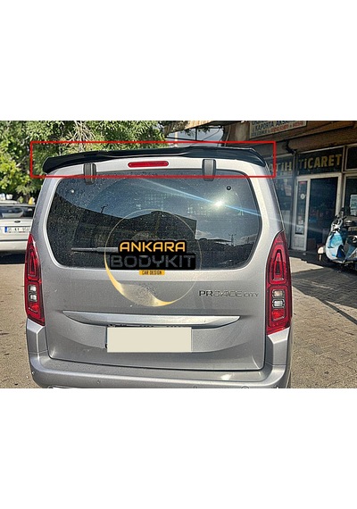 Proace Yarasa Spoiler - Plastik - Parlak Siyah
