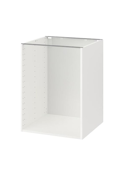 Ikea Metod Alt Dolap İskeleti, Beyaz, 60x60x80 Cm