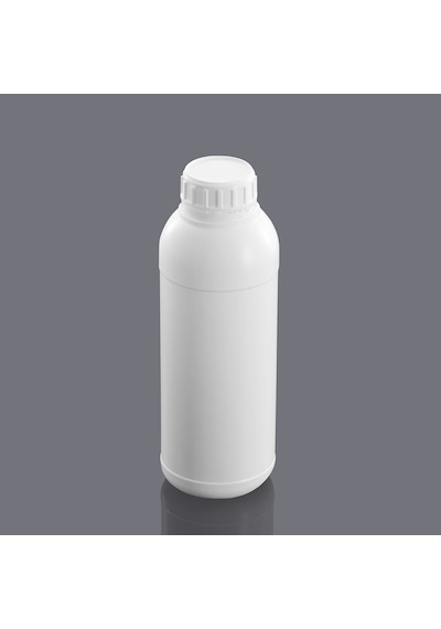 Numune Şişe Plastik Yuvarlak 1000 Ml. Kilit Kapaklı 50 Adet