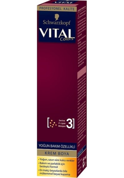 Schwarzkopf Vital Colors 1 - 1 Gece Siyah