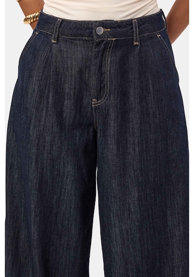 it's basic Kadın İndigo Selvedge 7s6-50 Balon Jogger Fit Denim Jean