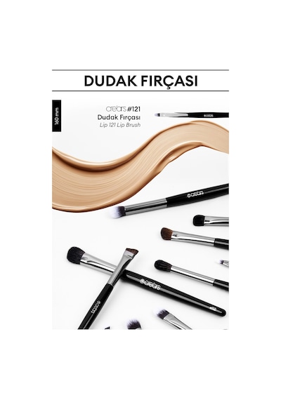 Açılı Far Karıştırma Fırçası Cre'ars Eye Contour Brush 118