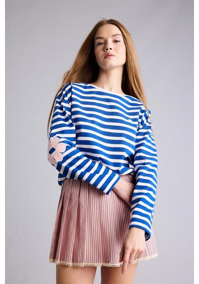 Defacto Pilise Normal Bel Poplin Mini Etek H5542ax26sppn648 Pembe-pn648