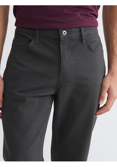 Lcwaıkıkı Classic Antrasit Rahat Kalıp Gabardin Erkek Chino Pantolon