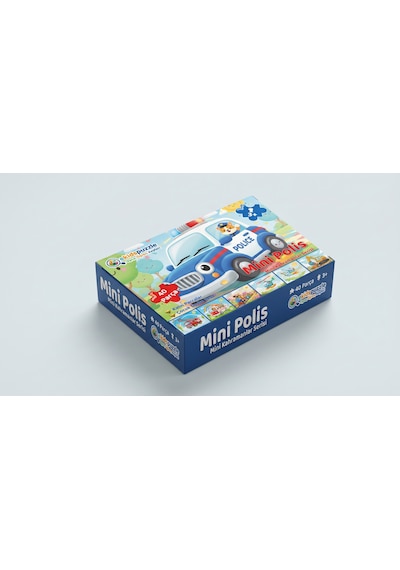 Mini Polis Puzzle – 40 Parça | 3+ Yaş