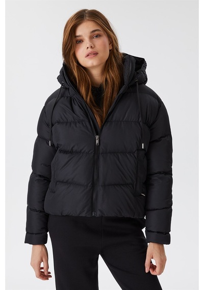 Lee Cooper Clara Kadın Mont Siyah-15185