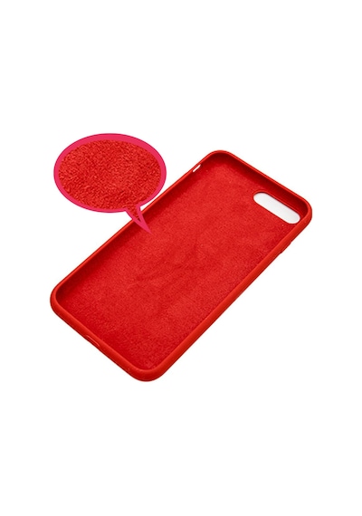 İphone Xs Max Kılıf Nano İçi Kadife Silikon - Pembe
