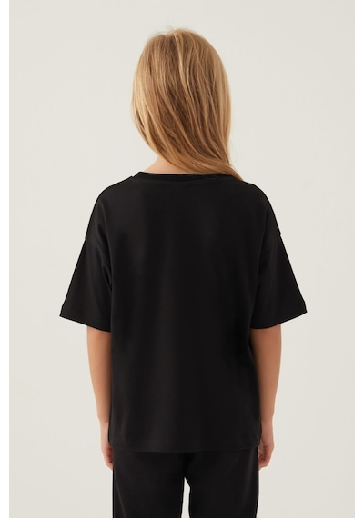 Barbie Short Siyah Kız Çocuk T-shirt 5274-42844 Siyah Barbie Short Siyah Kız Çocuk T-shirt 5274-42844 Siyah