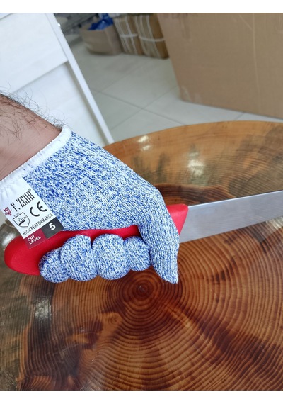F.zehr Kasap Kesilmez Kumaş Eldiven Small Mavi