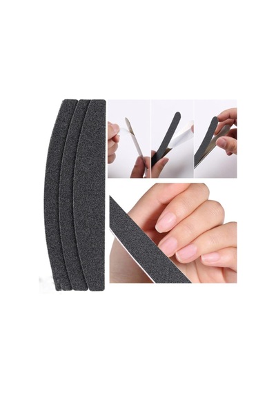 Mia Professional Kıvrımlı Çelik Taban + 6 Lı Yedek Törpü Grit 100