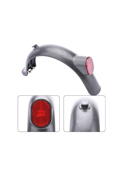 Xiaomi Mi 4 Elektrikli Scooter Arka Çamurluk + Arka Lamba