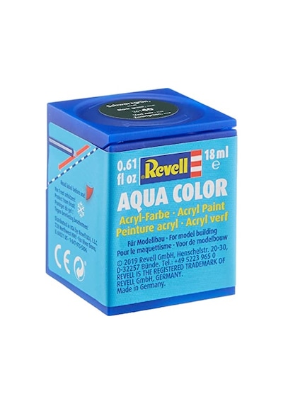 - Su Bazlı Maket Boyası Siyah Yeşil Mat 18 Ml 36140 0,15 L
