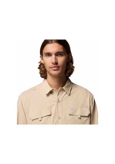 Columbia Silver Ridge Utility Iı Erkek Uzun Kollu Gömlek-9251 Bej