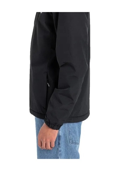 Quiksilver Quıksılver Overcast 3k Warm Jacket Erkek Anthracite - Solid Ceket Eqyjk04202-11793 Siyah