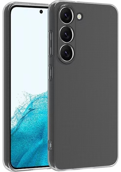 Samsung Uyumlu Galaxy A14 Kılıf Zore Süper Silikon Kapak Renksiz