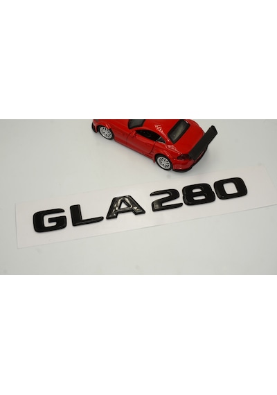 GLA 280 Bagaj Parlak Siyah ABS 3M 3D Yazı Logo