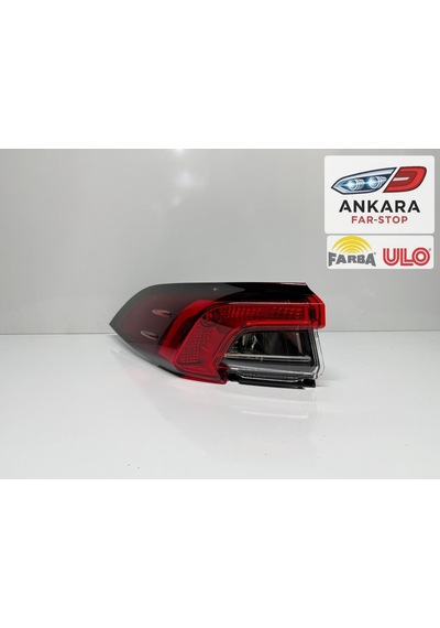 Toyota Corolla 2019 - 2025 Sedan Stop Lambası Sol Dış  Farba - Ulo - Ledsiz Tip -