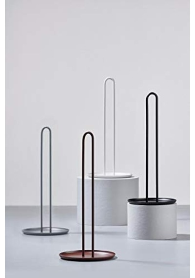 Ayrex Kağıt Havlu Tutucu Ayakta Metal Kağıt Tutucu Çap 14 5 Cm Yükseklik 32 Cm Siyah Diğer