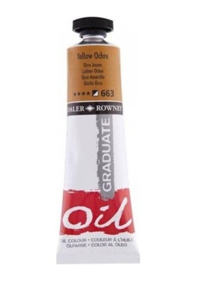 Graduate 38 ML Yağlı Boya 663 Yellow Ochre
