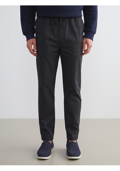 Lcw Eco Siyah Standart Kalıp Erkek Chino Pantolon