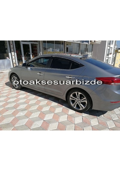 Hyundai Elantra Mügen Cam Rüzgarlığı 2015-2020 Arası Nikelajl . N11.13220