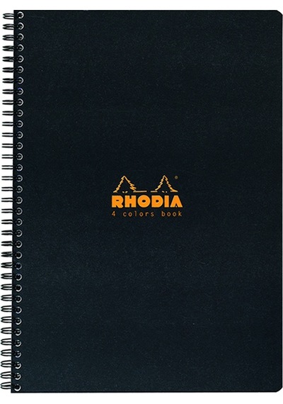 Rhodia Çizgili Defter Siyah Rd   193109 Siyah
