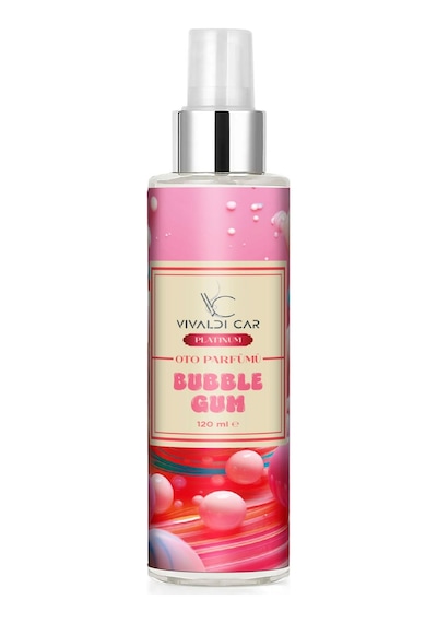 Platinium Bubble Gum Araba Oto Araç Kokusu Sprey Parfüm 120 Ml