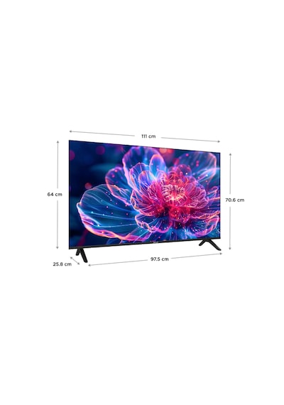 Onvo 50VQ90F3UB 50" 127 Ekran Uydu Alıcılı 4K Ultra HD Google Smart QLED TV