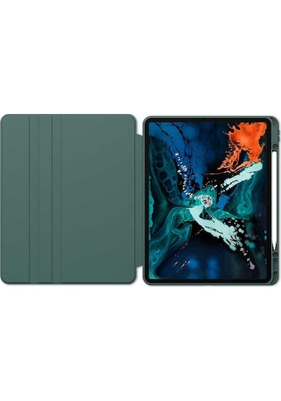 Apple Uyumlu iPad Pro 12.9 2020 (4.Nesil) Kılıf Nayn Dönebilen Standlı Kılıf