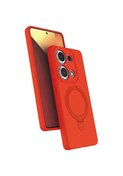 Redmi Note 13 Pro 4g Regal Magsafe Standlı Kapak - Turuncu