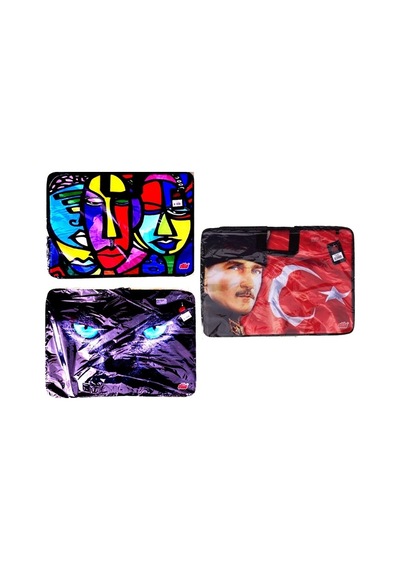 Stilo Desenli Proje Çantası Kumaş 35x50 Sit-prc-0005 Karışık - 1 Adet