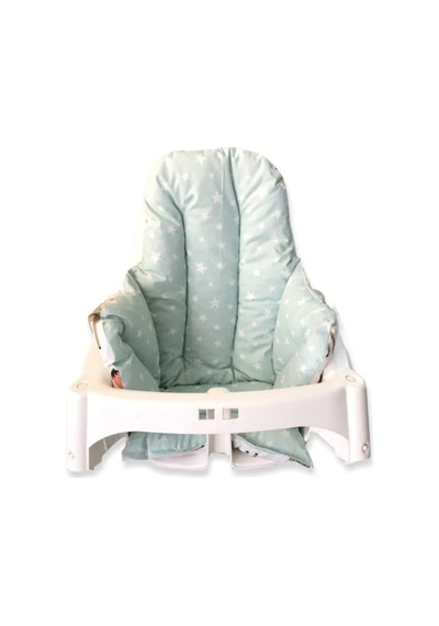 Bebek Özel Bebek/çocuk Mama Sandalyesi Minderi Doğa/mint
