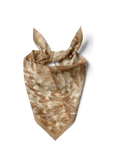 Quartz Aura Desen Bandana/fular Çok Renkli