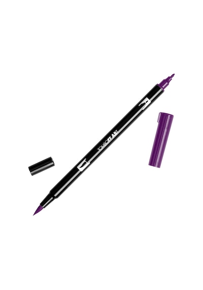 Tombow Dual Brush Pen Dark Plum 679