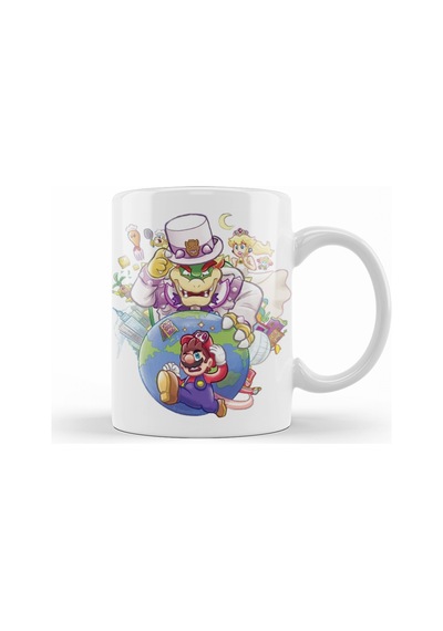 Mario Mario Odyssey Kupa Bardak Porselen Karışık