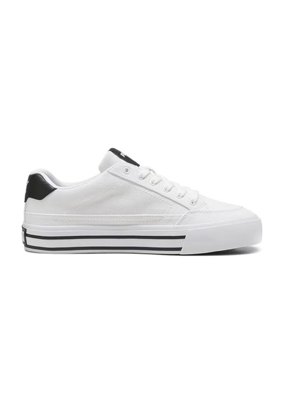 Puma 396353 Court Classic Erkek Yürüyüş Spor Ayakkabı Beyaz - Siyah
