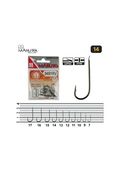 Maruto 9491 Rv Çapraz Bn İğne 14
