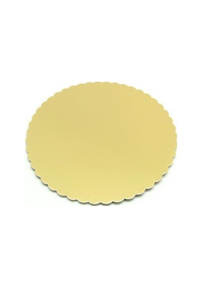 Altın Karton Pasta Altlığı 32 Cm 100 Adet