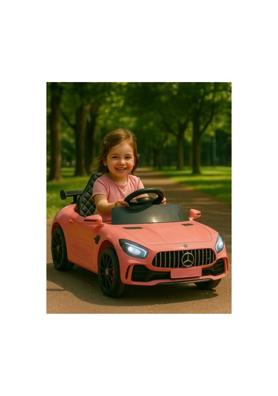 444 Gtr Sport 12v Uzaktan Kumandalı Akülü Araba - Pembe Lüks Çocuk Aracı