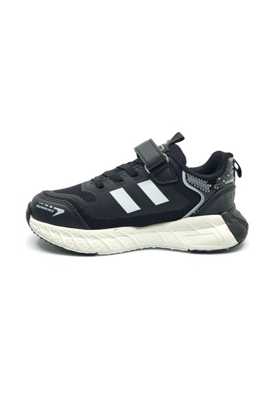 Cool Ukon Ortopedik Taban Unisex Çocuk Spor Ayakkabı Siyah