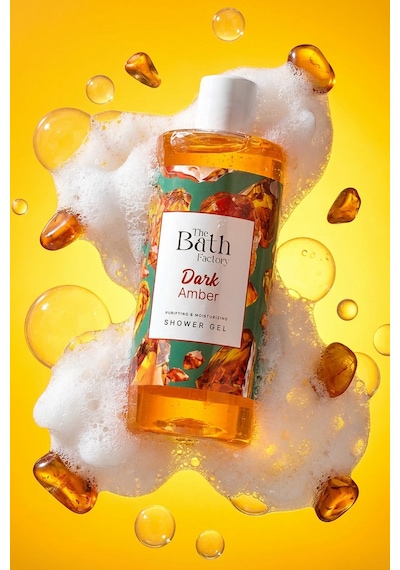 The Bath Factory Nemlendirici Ve Besleyici Dark Amber Duş Jeli 400 ML