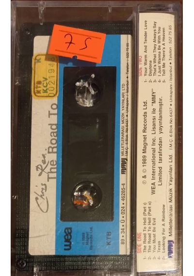 Plak Değildir Kaset Tir Chis Rea The Road To Hell Kaset