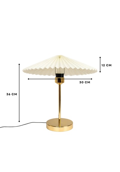Homing Loen Gold Abajur 242406 Krem