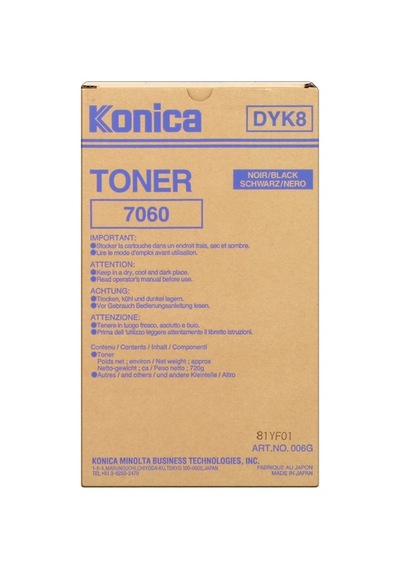 Konica 7060 Toner Siyah Dyk8