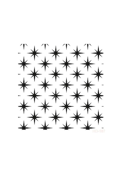 Hd167 Cadence Home Dekor Stencil 45X45