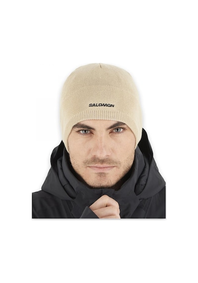 Salomon Lc1847100 Salomon Beanie Bere Bej Unisex Bere 001