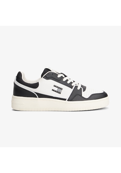 Tommy Hilfiger Logolu Erkek Siyah Spor Ayakkabı Em0em01610 Siyah