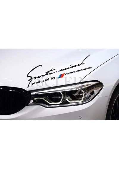 M Performance Sticker Kabut Yapıştırma Mind Araba Sticker