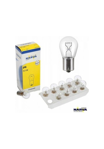 12V 93 P21W Stop Sinyal Ampulü Tek Duy 10 Adet