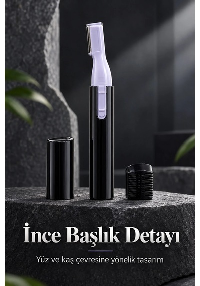 Ers Kaş Ve Bıyık Şekillendirici İnce Başlıklı Sakal Düzeltici